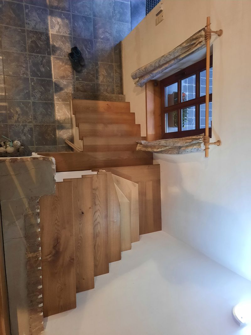 Escalier en bois à quart tournant – Guillaume Menuiserie
