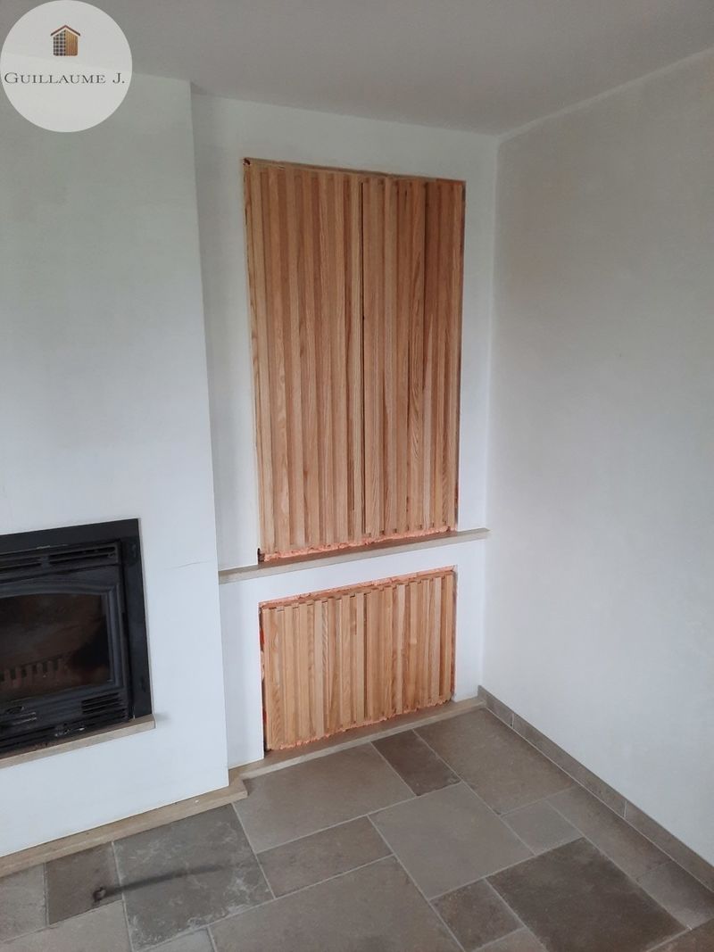 Habillage mural en bois – Guillaume Menuiserie