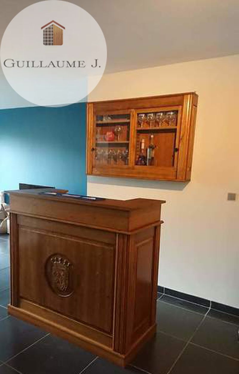 Meuble bar en chêne – Guillaume Menuiserie